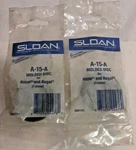 Sloan 5301111 A-15-A Molded Discs For Royal Regal Lot Of 2. Fixed Price $18.74.