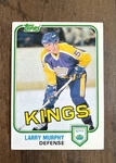 1981-82 Topps Larry Murphy #100W (rc). Fixed Price $7.00.
