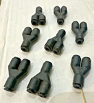 Legris 3140 53 00 Y Union 1/8 Tube Push To Connect Pneumatic Air Line Fitting. Fixed Price $45.00.