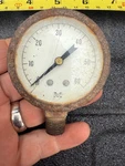 Rusty Marshalltown 60 Psi Pressure Gauge Industrial Decor Steampunk Part. Fixed Price $23.47.