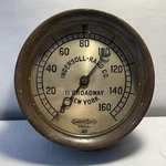 Ingersoll-rand Co 11 Broadway New York Lonergan Pressure Gauge Brass Industrial. Fixed Price $109.00.