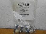 Alpha 87000-06-04 Straight Male 3/8" Tube 1/4" Swift Fit Thread New (lot Of 5). Fixed Price $25.99.