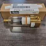 F502-02AHX33 Parker Watts Pneumatic, Miniature Filter (1/4"). Fixed Price $49.99.