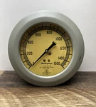 Vintage Marsh 6-1/4" 0-1500 Mastergauge Lb Subd Type 100-3S! Stainless. Fixed Price $39.95.