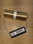Proplumber 1-INCH Brass Insert X Barbed Coupling PPIC100NL Coupler 1". Fixed Price $9.50.