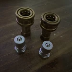 Lot Of 2 Dixon Valve Hydraulic Quick Disconnect 3/8 & Female 3HF3-B. Fixed Price $29.97.