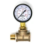 Winters NP24GG All Purpose Pressure Guage Kit W/ Brass Pipe Connector 3/8. Fixed Price $13.79.