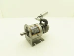 Gast 1AM-NRV-60-GR11 Pneumatic Air Gear Motor 15:1 Reducer .34HP 350 Rpm 100 Psi. Fixed Price $332.49.