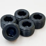 Pack Of 5, 1/2" Npt Pipe Plugs Fitting Ends Allen Socket Pressure Usa. Fixed Price $15.92.