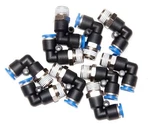 Tube Fitting Male Elbow, Swivel Push To Connect, 1/4" X Npt 10 Pcs. Fixed Price $11.80.