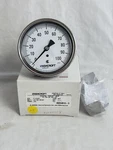 New Ashcroft Industrial Duralife Pressure Gauge 35-1009-AW-02B 100# 1/2. Fixed Price $29.99.
