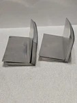 100-CT Amerimax 4"X4"X8" Pre-bent Step Flashing Unpainted Aluminum. Fixed Price $62.99.