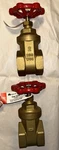 (1) Mueller Gate Valve Threaded Pn: 100-008 Water, Oil, Or Air 200 Wog Brass. Fixed Price $35.00.