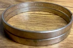 10 Silver Brazing Joint Solder Rings CUP-5 O.d. 2 15% Ag. Fixed Price $68.00.