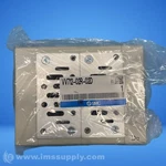 Smc VV712-02R-02D 2-STATION Manifold Fnip. Fixed Price $72.00.