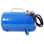 Portable Steel 5 Gallon Air Tank W/ Pressure Gauge Carry Handle Tire Hose Chuck. Fixed Price $55.98.