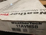 Weathertech 11AVMSB Trim-to-fit Mats 4-PIECE Set Black. Fixed Price $59.34.