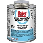 Oatey 30922 Abs Special Milky Clear Cement, 16 Oz, Blue, Fluid Ounces. Fixed Price $26.75.