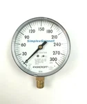 Ashcroft Simplex Grinnell Air/water Gauge 300 Psi. Fixed Price $55.00.