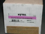 Hytec, #500177, Accumulator Mounting Bracket, New Box. Fixed Price $70.06.