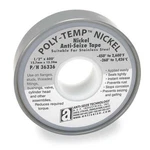 Anti Seize Thread Sealant Tape 3/4 X 50 Ft Nickel Ptfe Pipe Stainless Steel. Fixed Price $54.72.