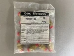 (pack Of 10) KQE07-00 Smc Fitting Bulkhead Union KQ2E07-00. Fixed Price $33.00.