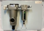 New Smc AMG150C-02BD And AFM20-02C-6C Spindle Air Purge Set 0.2MPA. Fixed Price $95.00.