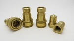 Parker BH6-61 And BH6-60 Hydraulic Quick Connect Hose Coupling, Brass Body. Fixed Price $125.00.