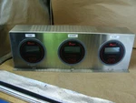 Three Dwyer Pressure Transmitters DM-2013-LCD Mounted In Sst Enclosure. Fixed Price $129.99.
