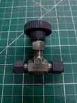 Parker 4Z-V4LR-SS Stainless Needle Valve 1/4" Compression To. Fixed Price $40.00.