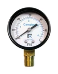 Campbell PG4T-NL Brass To 60 Psi Pressure Gauge 2 Dia. X 1/4 Stem In.. Fixed Price $10.35.