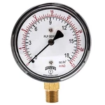 Winters Plp Series Steel Dual Scale Low Pressure Gauge With Brass Internals, .... Fixed Price $62.56.