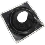 #9 (9-1/2" To 20") Dektite Square Base Combo Pipe Flashing Boot: Black Epdm. Fixed Price $169.95.