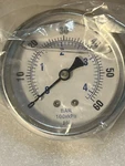 Pic Gauges PRO-202L-254D Pressure Gauge, To 60 Psi, 1/4 Mnpt, Stainless. Fixed Price $12.95.