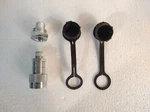Enerpac C604 Genuine Service Parts High Flow Hydraulic Coupler Complete Set. Fixed Price $95.00.
