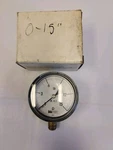 Weiss 2.5" 15 Psi Pressure Gauge DG25P3. Fixed Price $34.99.