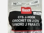 Oatey 1/2" Cts J-hook Pack 33764. Fixed Price $10.99.
