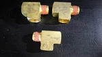 3-EATON Weatherhead 3750X8 Brass CA360 Fitting, Street Tee, 1/2". Fixed Price $29.99.