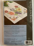 Dimensions "flowers And Berries Table Runner" Scs 15"X44" Pretty!. Fixed Price $16.00.