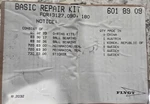 Flygt Basic Repair Kit 6018909 Seal 3127 New Box Fast Shipping Wrlwide. Fixed Price $1300.00.