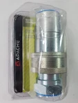 Apache 3000 Psi Quick Coupler Set Hydraulic One Way Sleeve Ball Valve. Fixed Price $17.95.