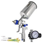 New 1.8MM Hvlp Gravity Feed Spray Gun Air Regulator Auto Paint Primer Car. Fixed Price $74.99.