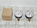 Wika 8990595 Pressure Gauge 111.10 0-160 Psi 2.5" Dial 1/4" Npt Lower Mount. Fixed Price $21.95.