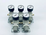 Lot Of 5 Smc AR20K-N01-1Z-B Mass Pro Pneumatic Regulator 3-30PSI 1/8"NPT. Fixed Price $49.99.