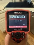 Ridgid Micro CA-300 Portable Color Display Inspection Camera With Case Used. Fixed Price $250.00.