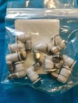 Norgren M22470406, Swivel Elbow 90 Degree, Push In, Pk 10. Fixed Price $13.37.