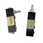 Polyconn PCM10-125-04B 1/4 Npt 1/8 In, Ports Pneumatic Manifold, Pcs. Fixed Price $31.45.