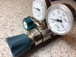 Airgas Y12-N145A High Pressure Regulator Max Inlet 3000PSIG, Delivery 25PSIG. Fixed Price $275.00.