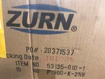 Zurn P1902-K-2NH 12" X 2-1/4 Cast Iron Deep Floor Sink Drain Sump. Fixed Price $249.99.