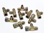 (5) Weatherhead TF5706X6 3/8" Tube Od Jic 37 Deg Swivel Nut Run Tee Flare Twin. Fixed Price $22.99.